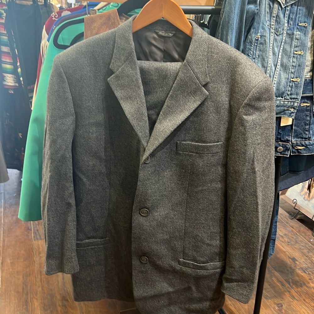 Gianni Versace Men’s Wool Suit with Trousers sz40